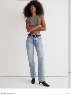 Madewell 90s Straight Leg Jeans